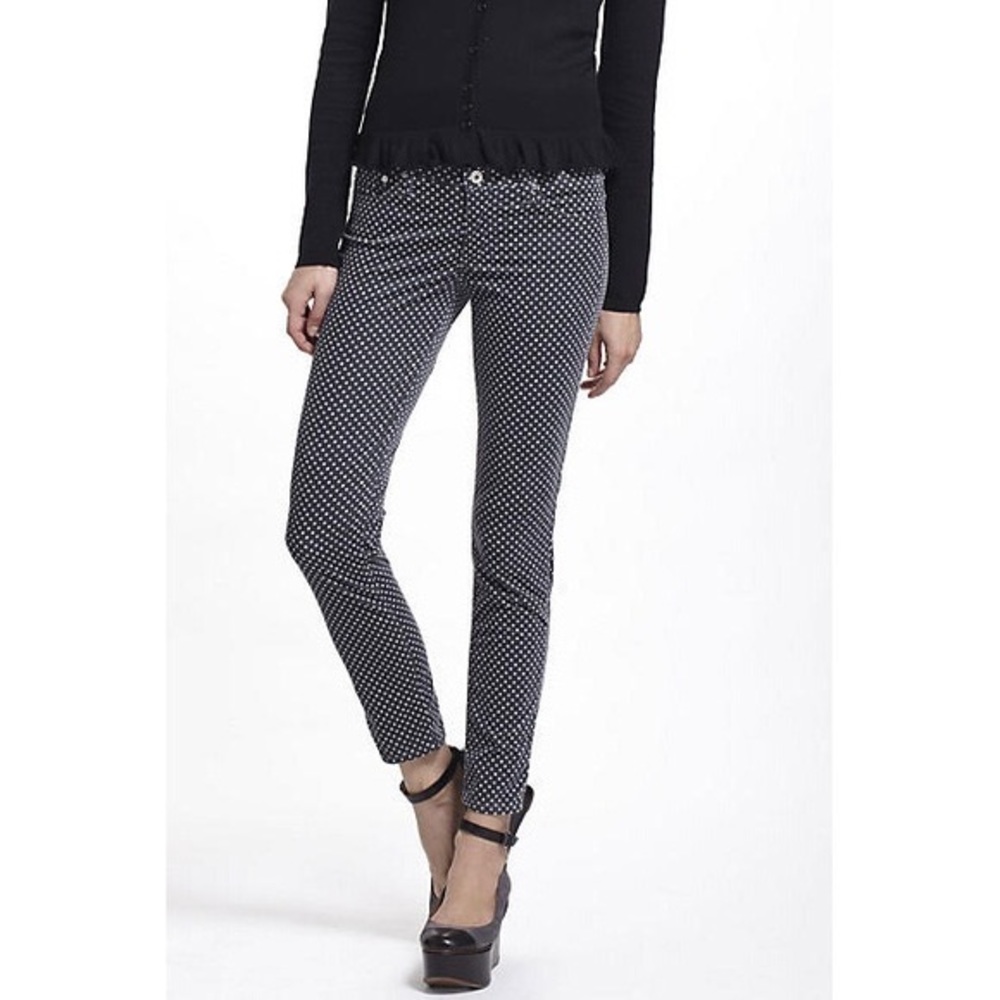 Anthropologie Stevie ankle slim straight leg jean